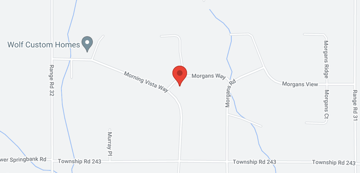 map of 213 MORGANS WY